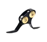 Oshhni Guía de Rodillos de Pesca, Anillos Guía Resistentes, Puntas de Rodillos de Caña de Pescar Ligeras, de Metal, para Accesorios de Pesca, Pesca de, 11,3 x 5,8 x 1,04 cm