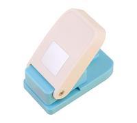 Oshhni Herramienta de Grabado en Relieve para Papel Artesanal, Separador de, Perforadora de Etiquetas, Perforadora de Papel para Cuaderno, Cuadrado