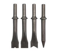 Oshhni Juego de 4 cinceles y martillos neumáticos, herramientas neumáticas, antivibración, pieza de vehículo, juego de cinceles y martillos ligeros y