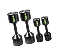 Oshhni Juego de 4 Pasadores de Alineación de Brida de 2 Orificios, de Aluminio, Multifuncionales, Profesionales, de Posicionamiento, Anodizados, Negro