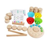 Oshhni Juego de Juguetes matemáticos aritméticos para, Desarrollo Inteligente, Divertido y portátil, Juego de combinación de Cuentas Educativo para
