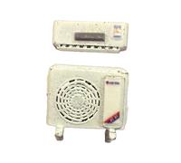 Oshhni Juego de Modelos de Aires acondicionados en Miniatura a Escala 1:64, Juguete para maquetas de paisajes en Miniatura, Ideal para educación temprana