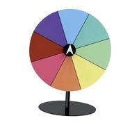 Oshhni Juego de Tocadiscos del Premio de Mesa Rueda de de Superficie Lisa para Actividades promocionales Juego de Aprendizaje Interactivo