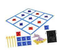 Oshhni Juego Gigante de, Ideal para ferias, días de Actividades al Libre. Resistente, con Bolsa con cordón. para niños, Sudoku Azul