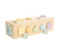 Oshhni Juguete apilable para clasificar Formas, Juguete de educación temprana para jardín de Infantes, Regalo de cumpleaños, Aprendizaje cognitivo por Pares