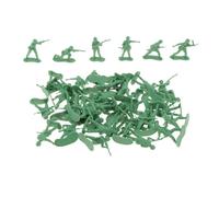 Oshhni Kit de 50 Modelos de Soldados a Escala 1/35, diseño de Diorama, Figuras en Miniatura, Figuras de Mini Soldados para Actividades de Aprendizaje, Verde