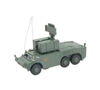 Oshhni Kits de construcción de vehículos Blindados a Escala 1/72, Kit de construcción de Coches de Batalla, Adorno, Modelo de camión blindado para Regalo, Verde