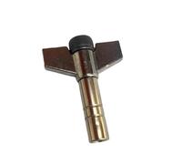 Oshhni Llave de tambor, llave de tambor, de percusión, instrumento de metal, ergonómica para afinar tambores, reparación, Plata