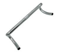 Oshhni Manillar de Bicicleta de Carretera, componente de Ciclismo, Resistente, Profesional, de aleación de Aluminio, de Repuesto, Manillar Curvo para, Plata Brillante