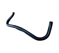 Oshhni Manillar de Bicicleta de montaña con megáfono, diámetro de Abrazadera de 25,4 mm, Color Negro Profesional, Piezas de Repuesto para Ciclismo de Larga, Longitud 42cm