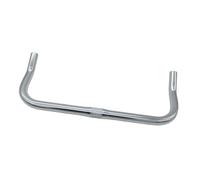 Oshhni Manillar de Bicicleta de montaña con megáfono, Pieza Profesional, cómodo Manillar de Bicicleta de aleación de Aluminio para Bicicletas de Carretera, Plata Brillante