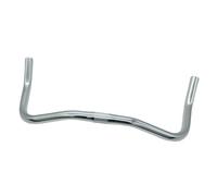 Oshhni Manillar de Bicicleta de montaña, Manillar de Descenso, Accesorios para componentes, de Bicicleta BMX cómodo y Profesional, doblado, Plata Brillante