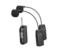 Oshhni Micrófono y receptor para instrumentos con transmisor. de micrófono para violín, guitarra, actuaciones y para, 2 Piezas