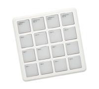 Oshhni MIDI Controller Pad Professional Servido compacto ligero con 16 almohadillas de batería portátiles