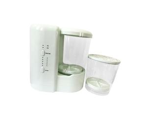 Oshhni Mini Lavadora 2 en 1 con Limpiador de Brochas Y Secadora Automática Vaso de Lavandería para Prendas Delicadas Diseño Ligero Adecuado para Viajes en, Verde