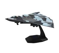 Oshhni Modelo de avión de J36 a Escala 1/144, simulado con Soporte de exhibición, Juguete Realista, Modelo de avión de de Ataque para el