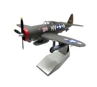 Oshhni Modelo de avión de P-47 a Escala 1:72, Modelo de avión de Ataque con Base de exhibición para estantería, decoración de Escritorio.