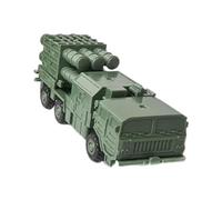 Oshhni Modelo de camión blindado 1/144, Kit de construcción de vehículos Blindados, camión de Transporte, Juguete de Mesa, decoración, Camiones lanzadores 4D, Verde