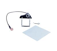 Oshhni Pastilla de violín con clip de cuello de cisne Pastilla de micrófono para bajos Ukelele