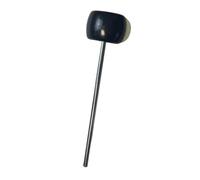 Oshhni Pedal de tambor Beater Bass Percusion Sticks Band de instrumentos Accesorio, Mallet de pedal de bombo de un solo lado para concierto