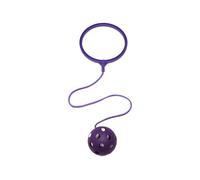 Oshhni Pelota Deportiva para Saltar en el Tobillo, Juguete portátil para Entrenamiento, Ejercicio, Fitness, para Parque, césped, Playa, Regalo de cumpleaños, PÚrpura