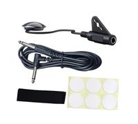 Oshhni Pickup de micrófono de contacto piezo, con cable, buen sonido, diseño de parche de palo, recolección de transductor piezo, Cable de 3 Metros
