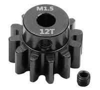 Oshhni Piñón del Sector de dirección Módulo 1,5 Profesional Reemplazo Robusto Fácil de Instalar Pieza de actualización Accesorios de fijación, 12t