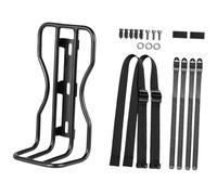 Oshhni Portaequipaje para Bicicleta Portaequipaje Delantero Soporte de Aluminio Ligero Instalación Fácil Compatible con Bicicletas de Montaña y Carretera