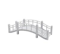 Oshhni Puente en Miniatura a Escala 1/12 para niños, Juguete Multifuncional para decoración de jardín, Puente de Arco para Estanque, casa de bonsái, casa de, 8x3x2.4cm