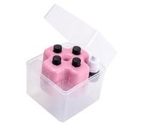 Oshhni Sello de Rodillo para matemáticas, Sello Digital para enseñanza, Herramienta compacta para el Aprendizaje de números y aritmética, Sellos para Padres, Rosa
