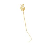 Oshhni Soporte de Lyre Lyre, soporte de partitura de liret de, hierro, clip de partituras de oboe de portátil, 34x2x7 Cm