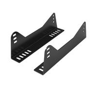Oshhni Soportes de Montaje Laterales para Asientos de Carreras, Soporte de Asiento de Competición Tipo Butaca Universales, Fácil Instalación, Resistentes, de Metal, en Forma de L