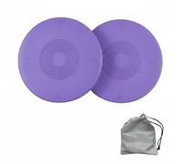 Oshhni Tabla de Entrenamiento de Baile Disco Herramienta para Danzar Superficie Texturizada Antideslizante Rotación Equilibrada Adecuada para Ejercicios de Flexibilidad Clases Casa, Púrpura