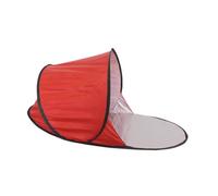Oshhni Tienda de Playa, Refugio Solar, protección Solar instantánea, portátil, de una Capa, cabaña rápida para Actividades al Libre, Pesca en el, Rojo