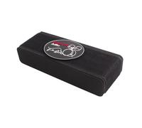 Oshhni Tope para bombo, anclaje para bombo, almohadilla estabilizadora para soporte de bombo doble en escenario, Negro