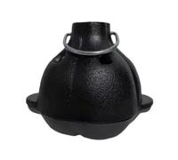 Oshhni Tostador de castañas y nueces, Cocina de, portátil, práctico, versátil, Estable, Panadero de Patatas, Parrilla de Doble Oreja para Horno de Cocina