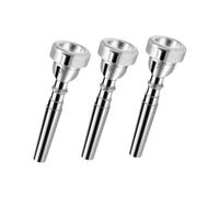 Oshhni TROMPETA Reemplazo de accesorios de trompeta Partes musicales Instrumentos musicales para principiantes Homes Bar Escuelas de concierto, Plata