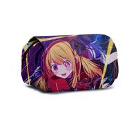 Oshi no Ko - Estuche para lápices para estudiantes, diseño de figura Ai de Hoshino con impresión en 3D, gran capacidad, estuche de papelería para niñas y niños, suministros escolares, Tipo 3,