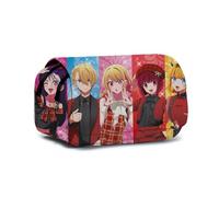 Oshi no Ko - Estuche para lápices para estudiantes, diseño de figura Ai de Hoshino con impresión en 3D, gran capacidad, estuche de papelería para niñas y niños, suministros escolares, Tipo 12,