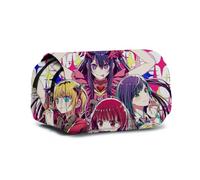 Oshi no Ko - Estuche para lápices para estudiantes, diseño de figura Ai de Hoshino con impresión en 3D, gran capacidad, estuche de papelería para niñas y niños, suministros escolares, Tipo 10,