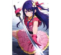 Oshi no Ko Notebook: Write Your Story, Capture Your Dreams, and Express Your Light - 6x9, 120 Pages