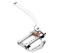 OSHLANT Guitarra Vibrato Tailpiece Tremolo Flat Top Body Tremolo Unit Vibrato Bridge para Guitarras EléCtricas Tele, SG, LP, ETC (Plateado)
