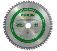 Oshlun fespro ATB de uso general hoja de sierra con eje de 30 mm para Festool KAPEX KS 120, SBFT-260060