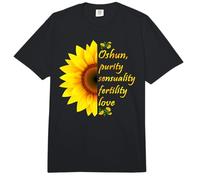 Oshun Orishas Goddess Oxum Ifa Yoruba Religion Gift T-Shirt Comfort Colors Adult Heavyweight T-Shirt