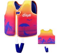 OSHYLE Chaleco de Natación de Neopreno de la Marca Premium para Niños - Flotador para el Aprendizaje de la Natación Ideal para Niños (25SR, S(1-3))