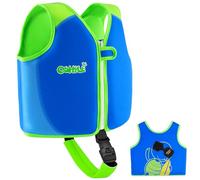 OSHYLE Chaleco de Natación de Neopreno de la Marca Premium para Niños - Flotador para el Aprendizaje de la Natación Ideal para Niños (Azul, M(3-6))