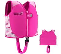 OSHYLE Chaleco de Natación de Neopreno de la Marca Premium para Niños - Flotador para el Aprendizaje de la Natación Ideal para Niños (25SW, L(6-9))