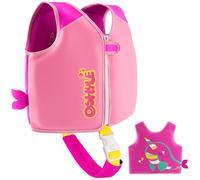 OSHYLE Chaleco de Natación de Neopreno de la Marca Premium para Niños - Flotador para el Aprendizaje de la Natación Ideal para Niños (Whales, M(3-6))