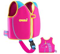 OSHYLE Chaleco de Natación de Neopreno de la Marca Premium para Niños - Flotador para el Aprendizaje de la Natación Ideal para Niños (Rosa, M(3-6))