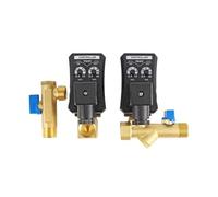 OSHZIKJII Válvula desagüe electrónica 1/2, Filtro de compresor de Aire, Tanque de Almacenamiento de Aire seco, Enfriador de Drenaje, válvula magnética electromecánica Seca, 220v, 1 Uds.(Controller)